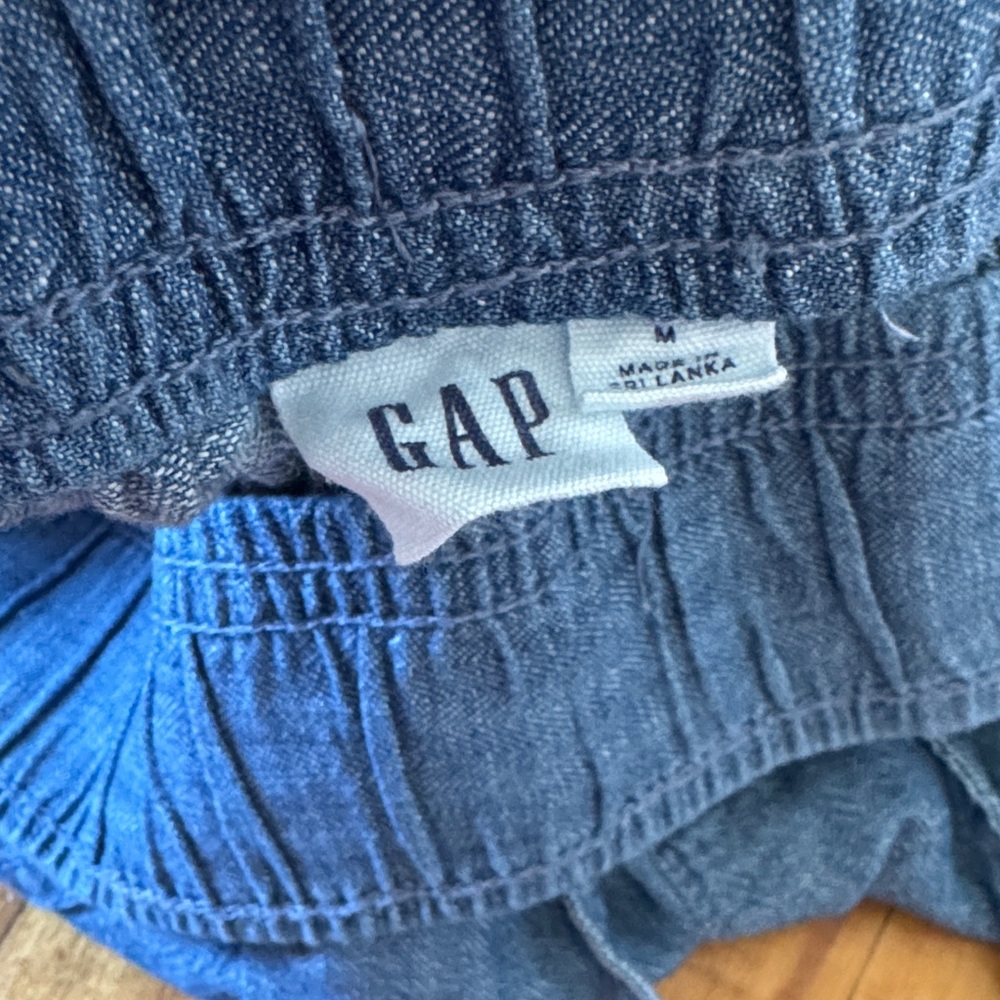 GAP Women's Blue Joggers - Picture 2 of 5